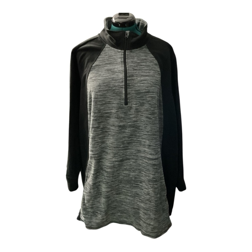 🦄 Woman Within Dark Gray Knit Pullover